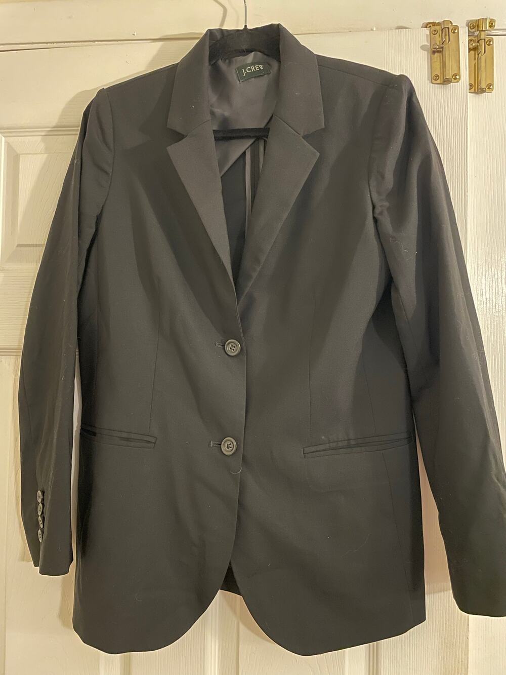 J. Crew Black business work blazer size medium